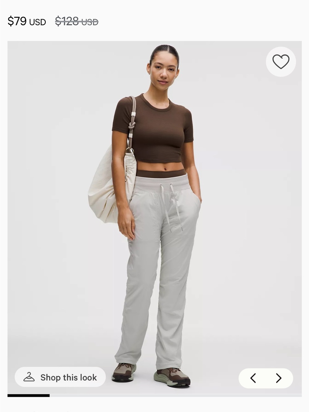 Lululemon studio mid rise pant
